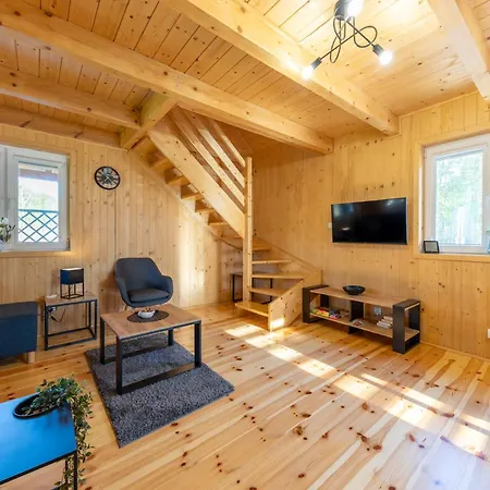 Nyaraló Kaszubski Wypoczynek Sauna & Balia Choczewo